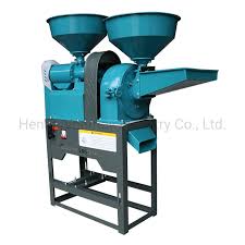 Combine Rice and Disk Mill